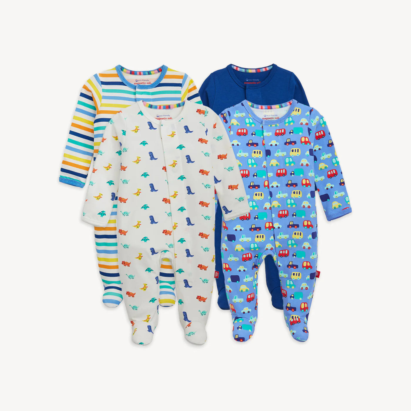 Cloudstretch Footie BNDL 4 PCK