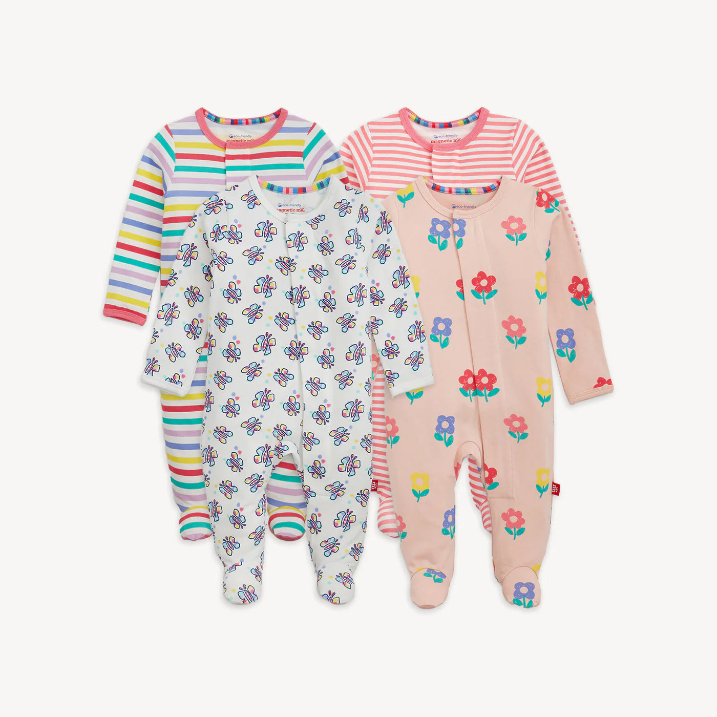 Cloudstretch Footie BNDL 4 PCK