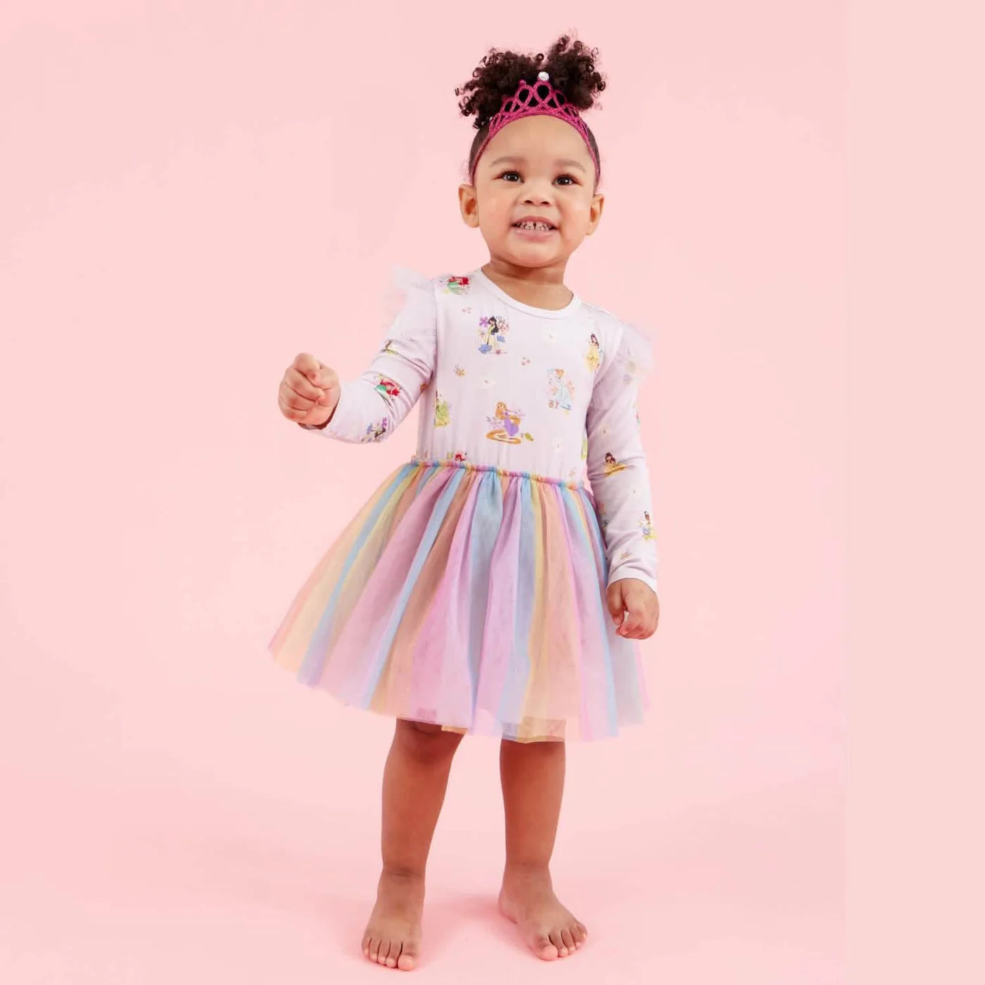 Disney Princess Dress W/ Tutu Skirt