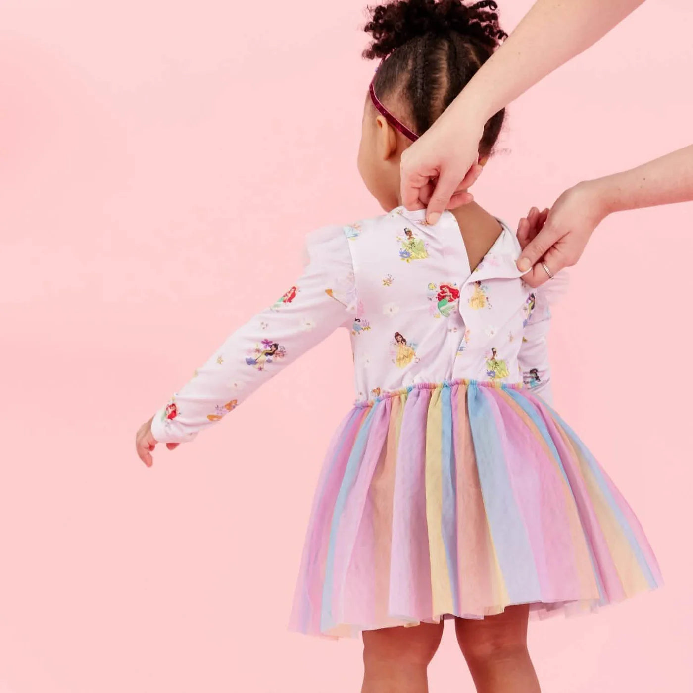Disney Princess Dress W/ Tutu Skirt