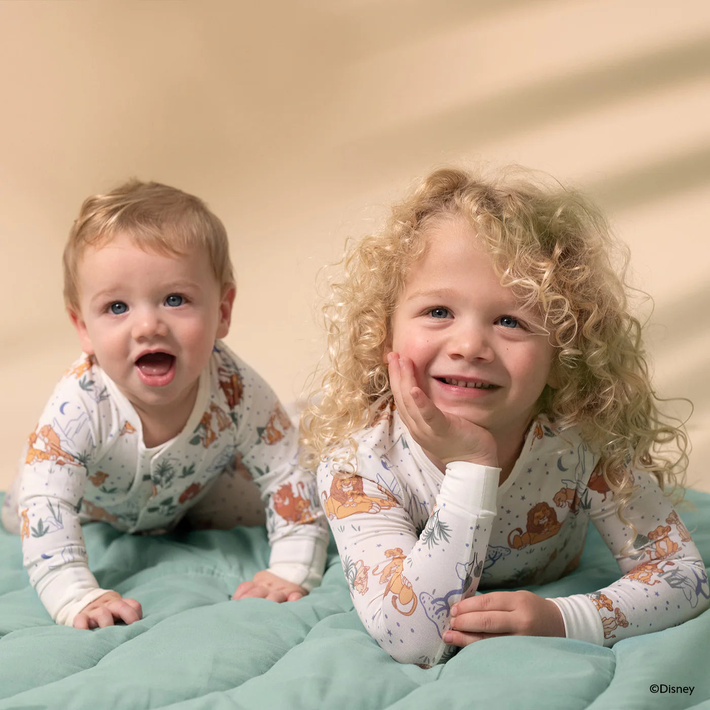 Lion King Modal L/S Long Pant PJ Set