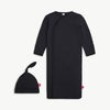 Onyx Modal Gown + Hat Set