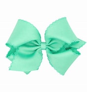 Wee Ones Monotone Moonstitch GG bow