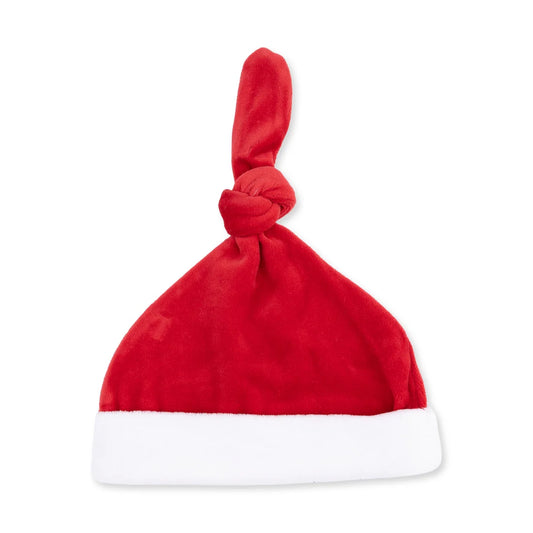 Angel Dear Red Velour Santa Hat (Size 0-3M)