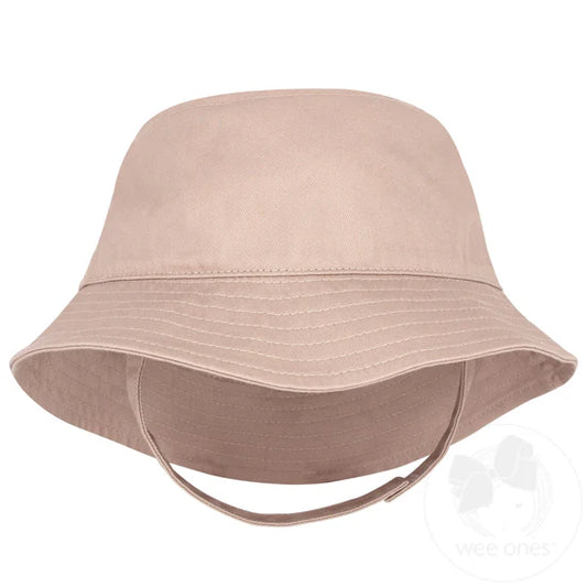 Wee Ones Cotton Twill Bucket Hat