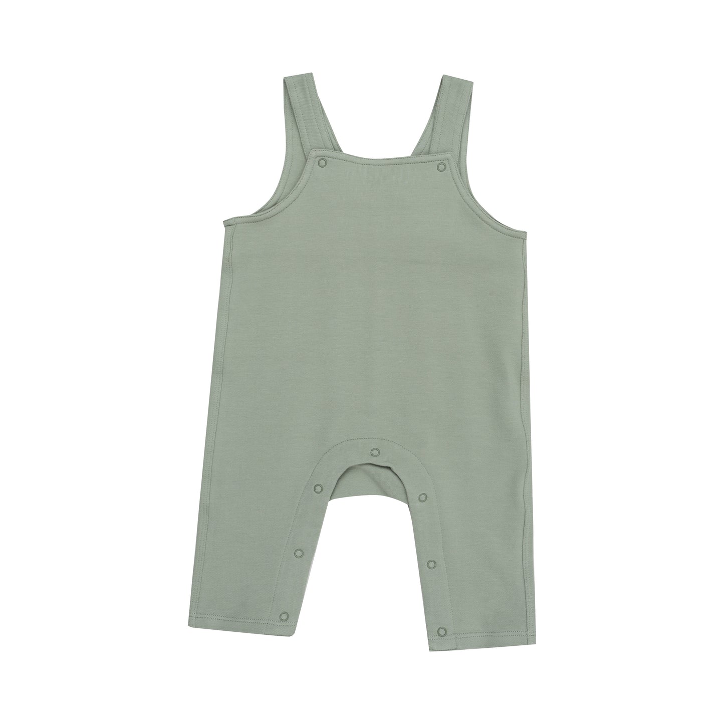 Angel Dear - French Terry Desert Sage Solid Overalls